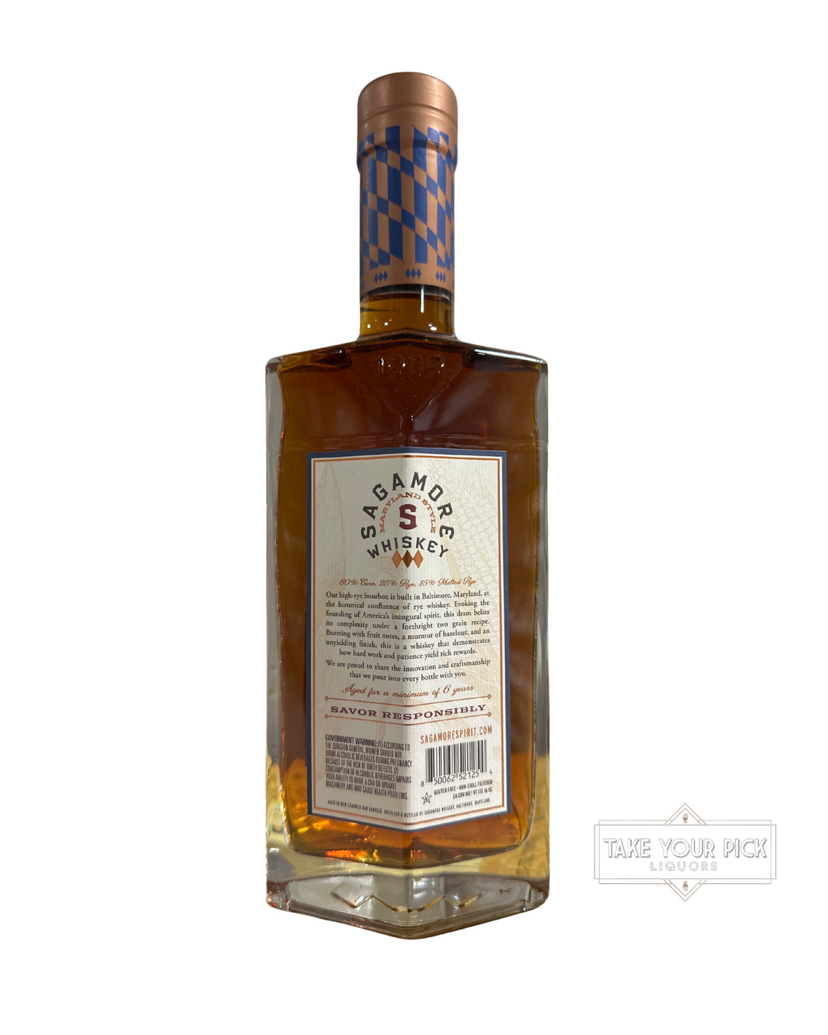 2026 Sagamore High Rye Bourbon 108 Proof 750ml