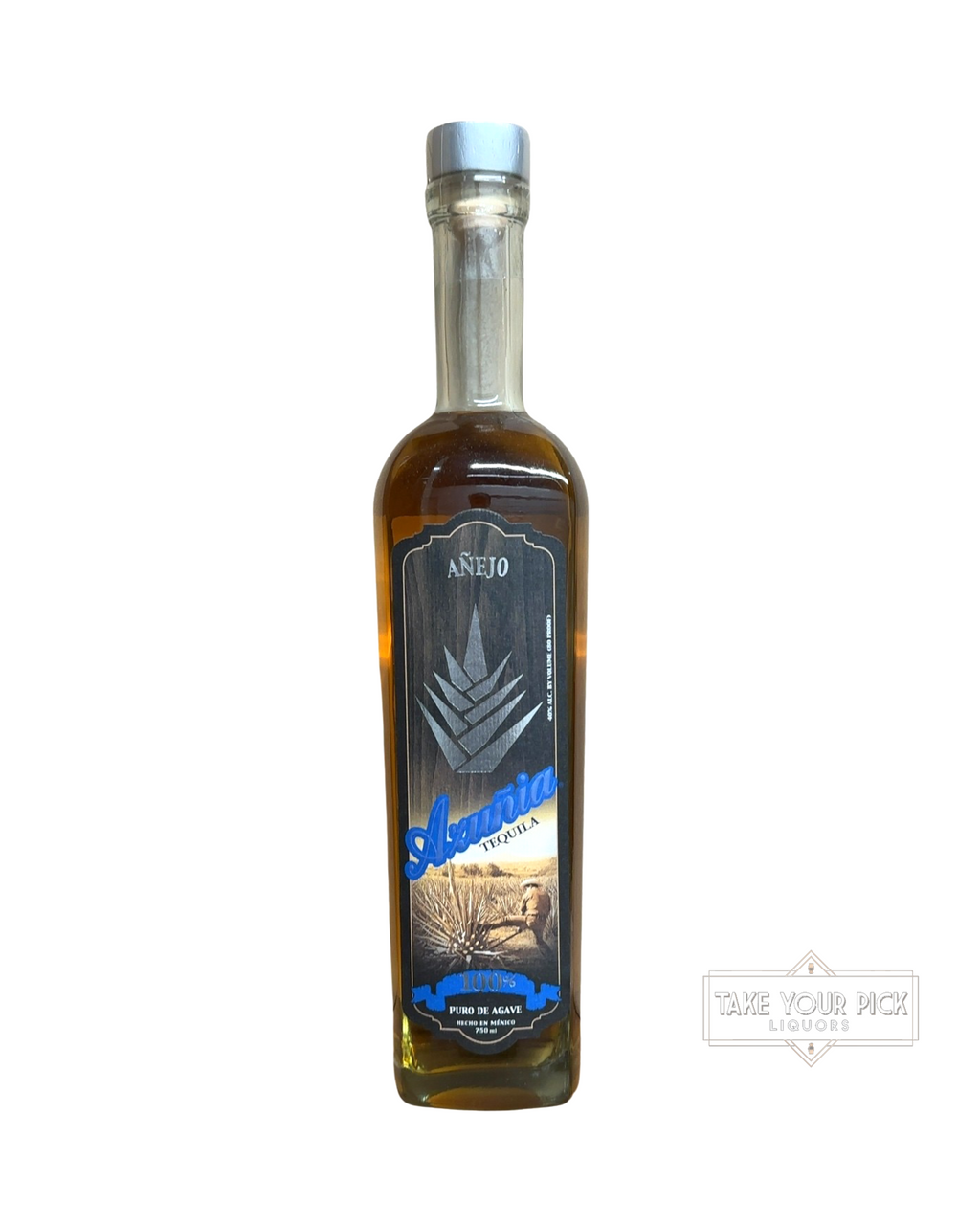 Azunia Acuña Tequila Añejo 80 Proof 750ml