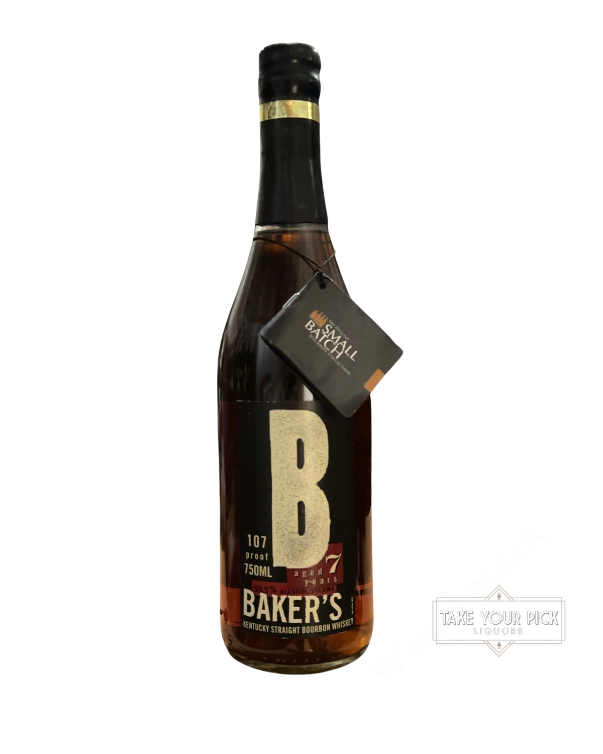 Baker's Kentucky Straight Bourbon Whiskey 107 Proof 750ml Batch B-90-001