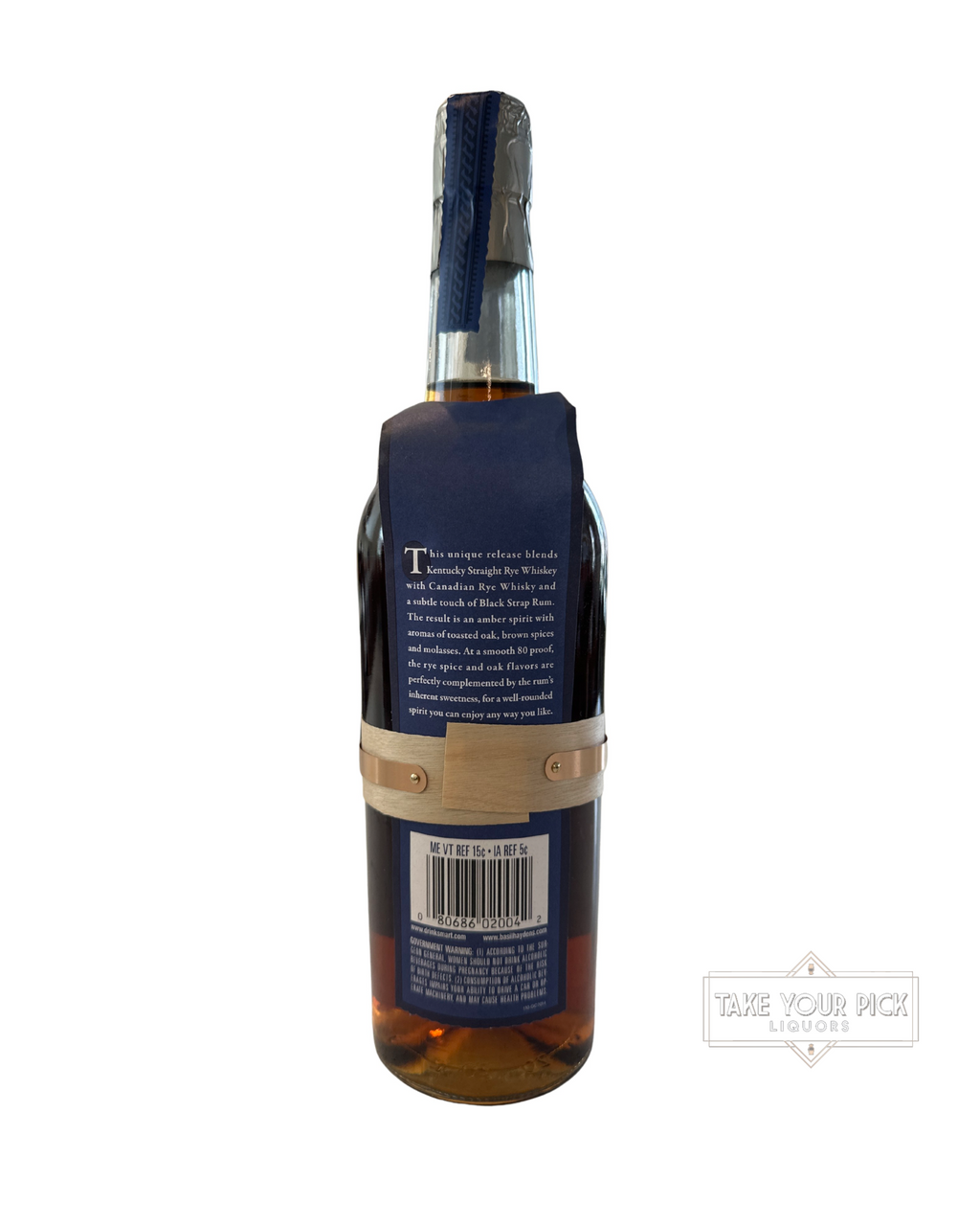 Basil Hayden's Caribbean Reserve Rye 80 Proof 750ml