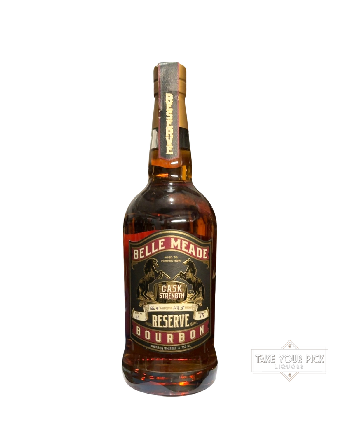 Belle Meade Cask Strength Reserve Bourbon 113.8 Proof 750ml