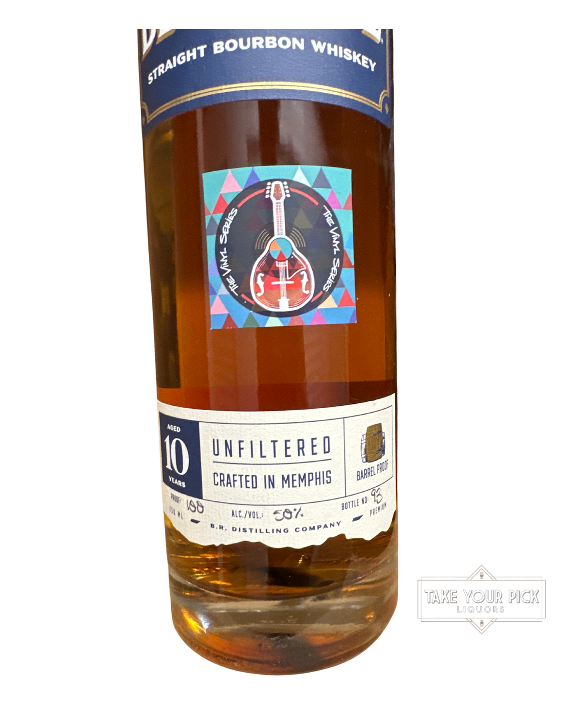 Blue Note Vinyl Series Barrel Proof Bourbon Whiskey 100 Proof 750ml