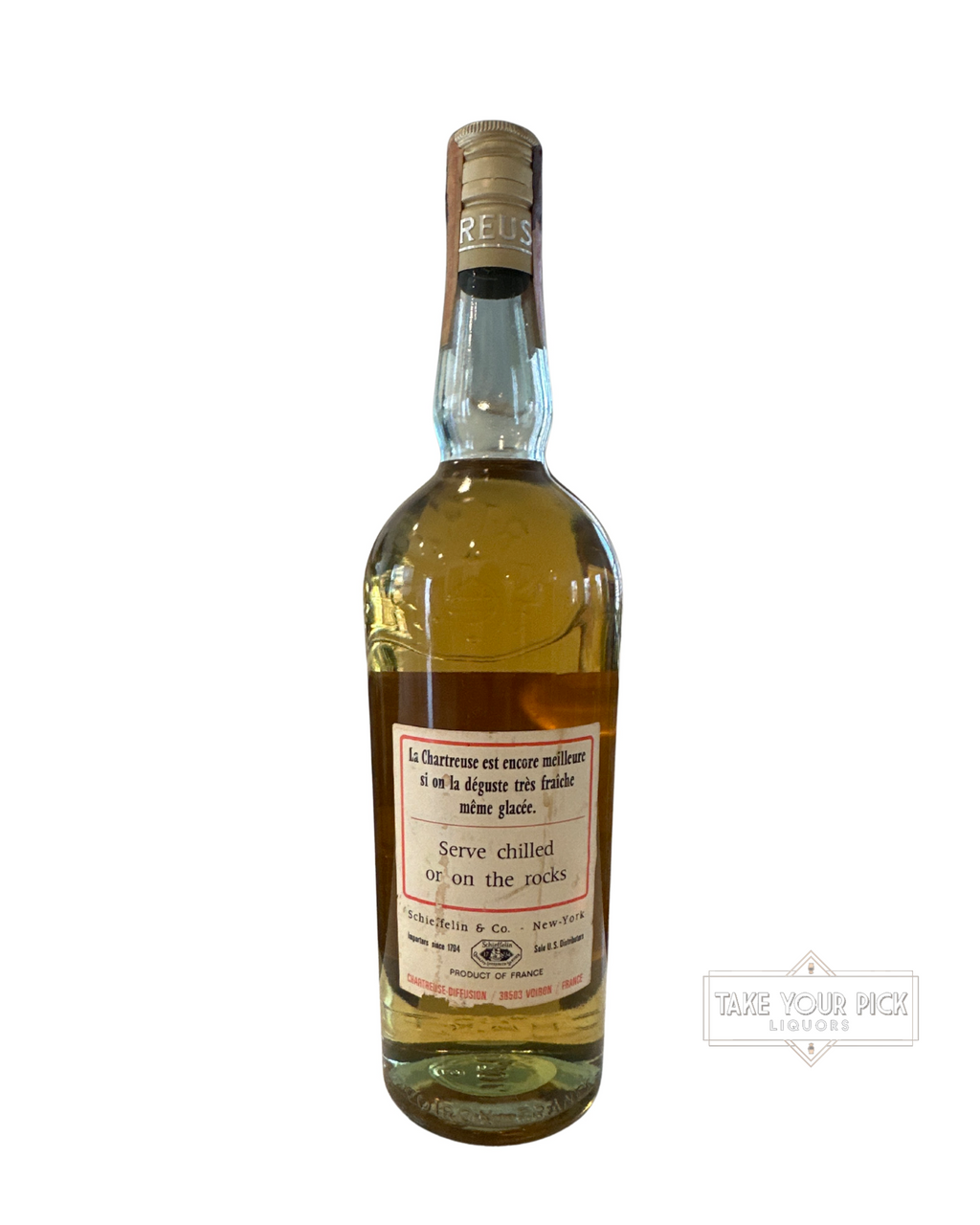Bottled ‘72 to ‘77 Chartreuse Voiron 80 Proof 700ml