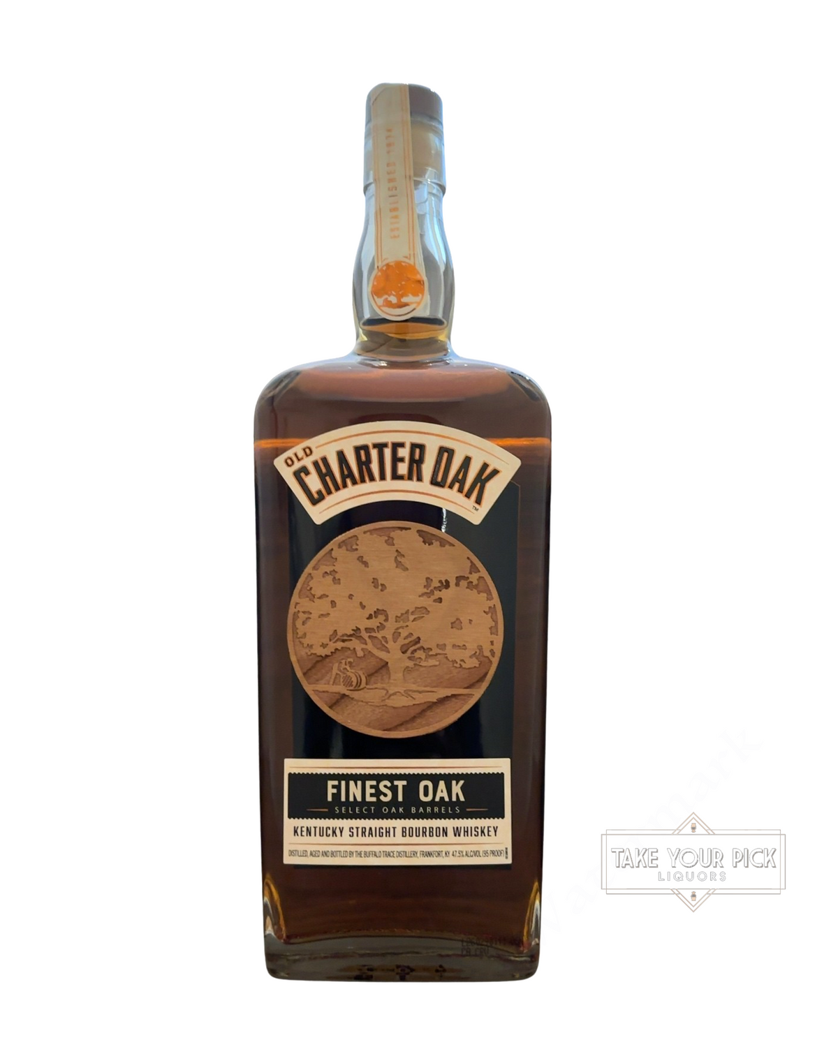 Buffalo Trace Distillery Old Charter Oak Finest Oak 95 Proof
