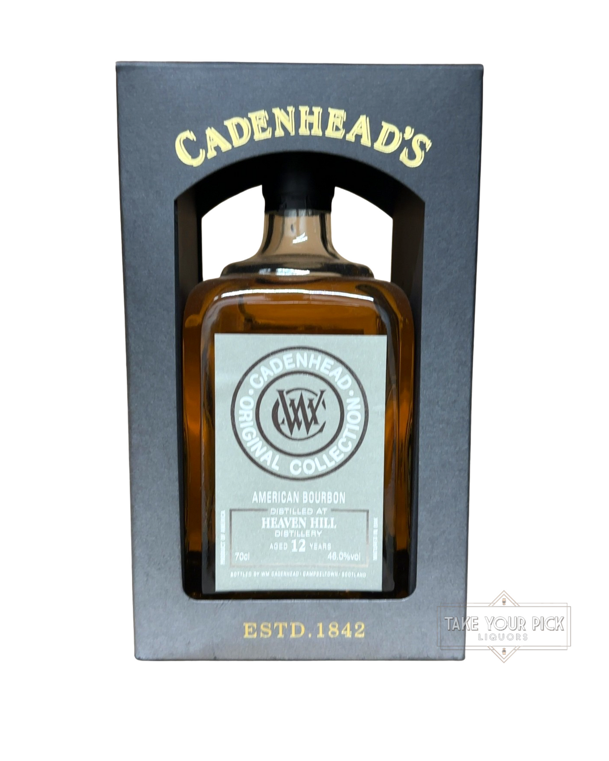 Cadenhead's Heaven Hill Cadenhead's Original Collection American Bourbon 92 Proof 700ml