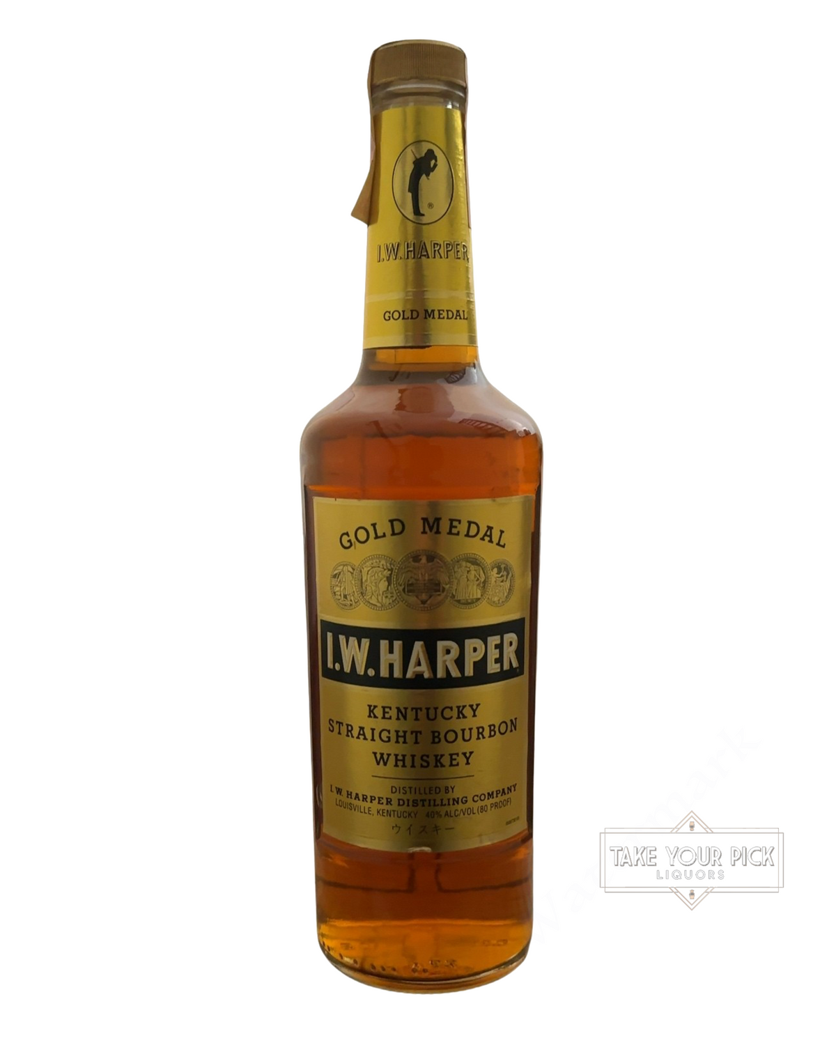 I.W. Harper Distilling Company I.W. Harper Gold Medal Kentucky Straight Bourbon Whiskey 80 Proof