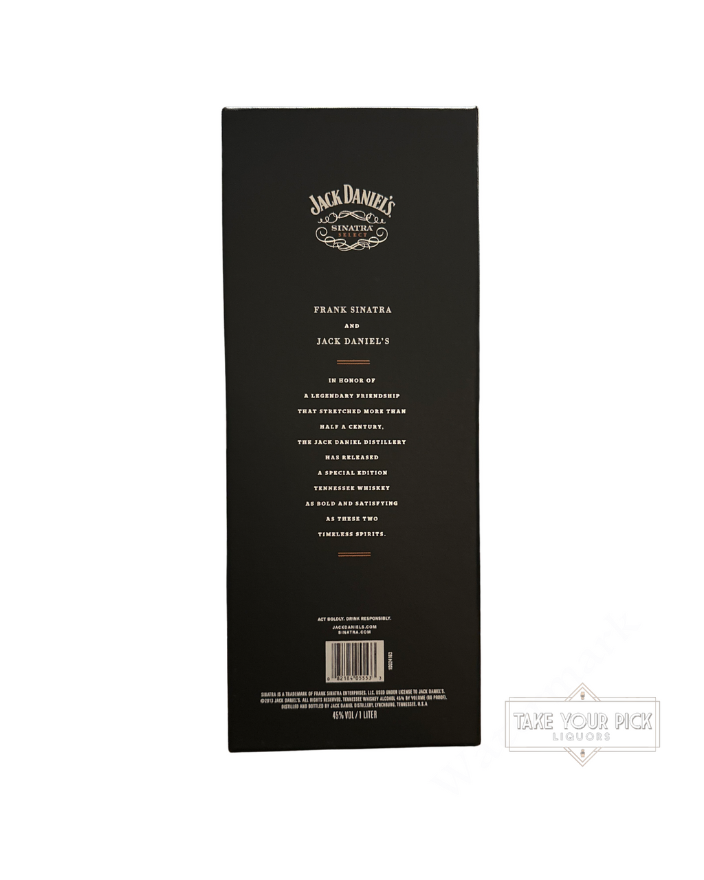 Jack Daniel Distillery Jack Daniel's Sinatra Select 90 Proof 1 Liter