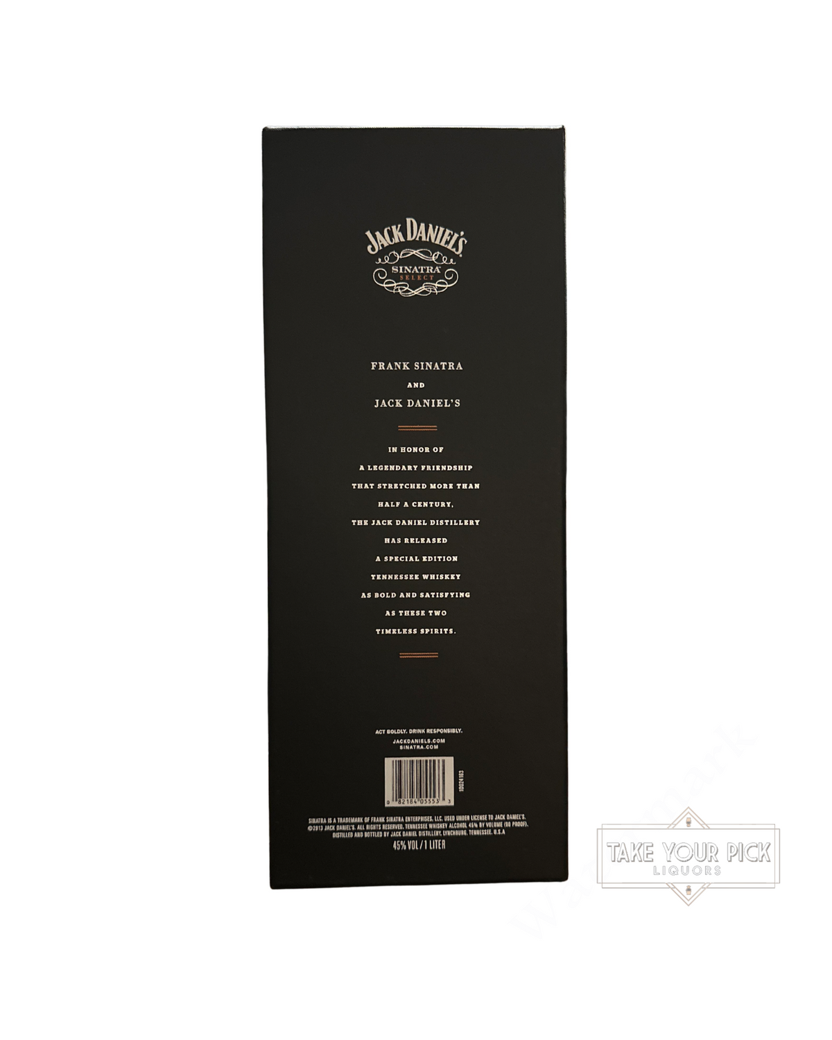 Jack Daniel Distillery Jack Daniel's Sinatra Select 90 Proof 1 Liter