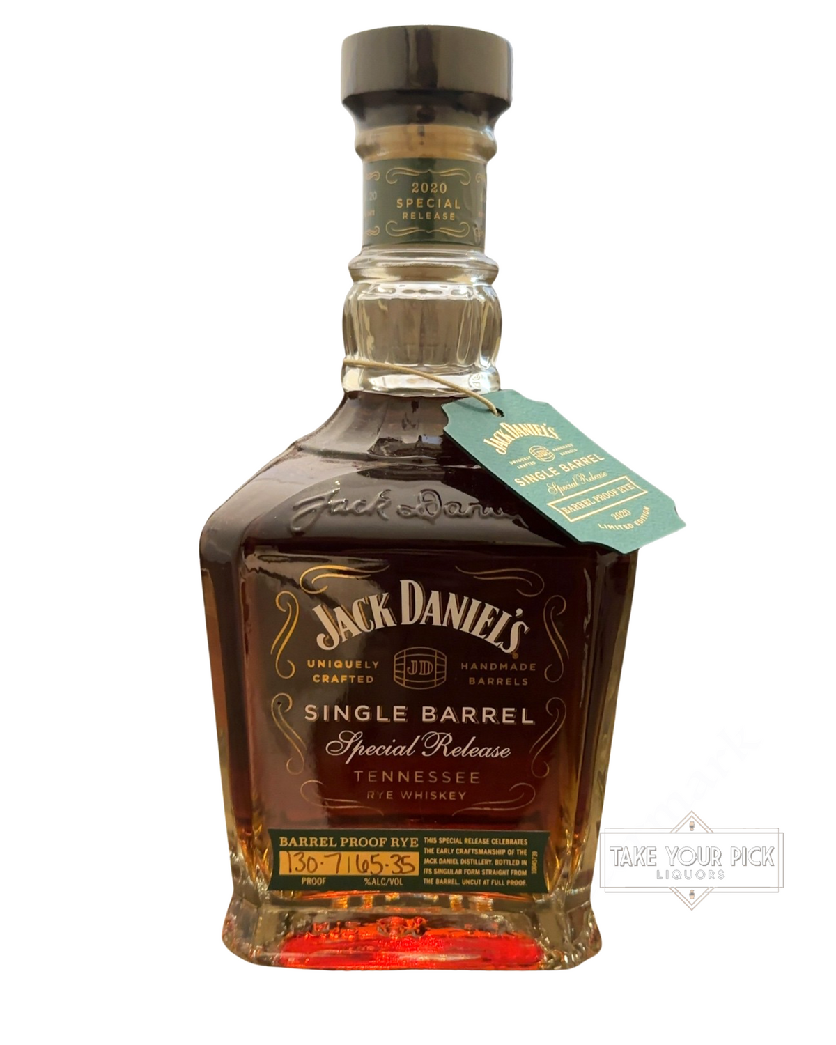 Jack Daniel's Single Barrel Special Release Barrel Proof Rye 130.7 Proof