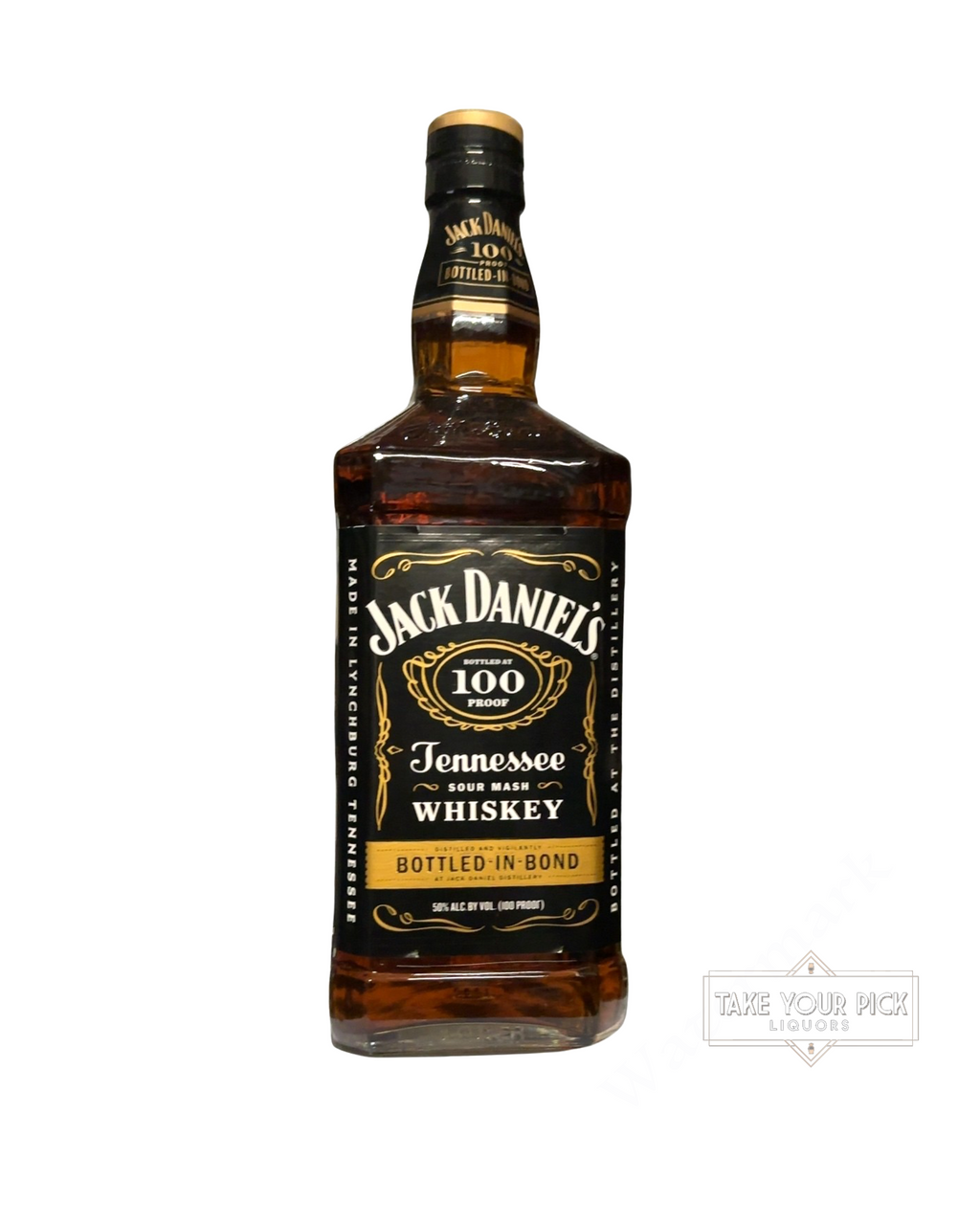 Jack Daniel's Sour Mash Whiskey Bottled-In-Bond 100 Proof 1 Liter
