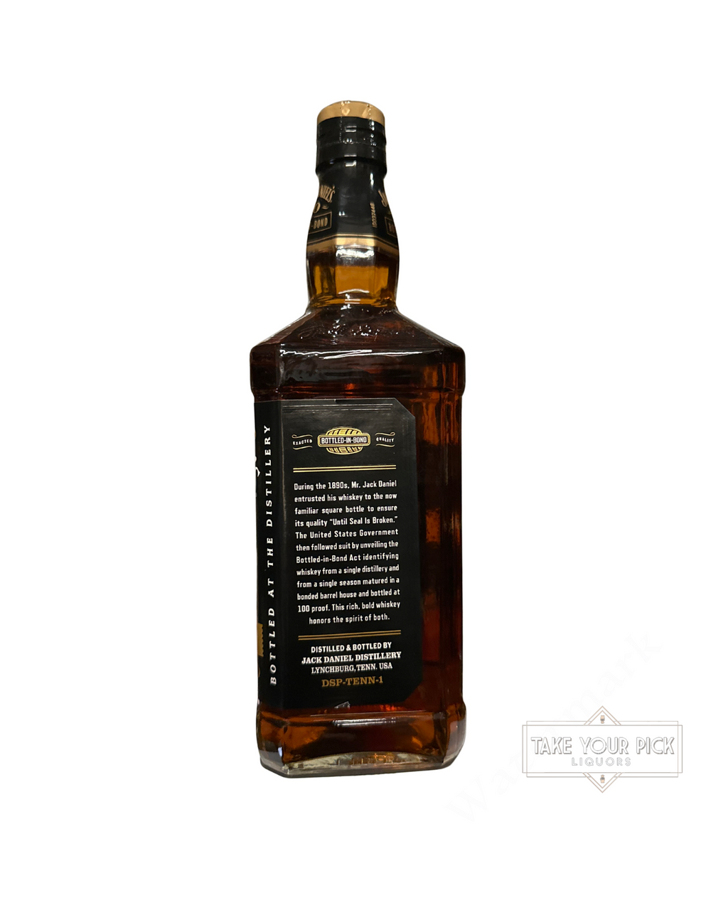 Jack Daniel's Sour Mash Whiskey Bottled-In-Bond 100 Proof 1 Liter