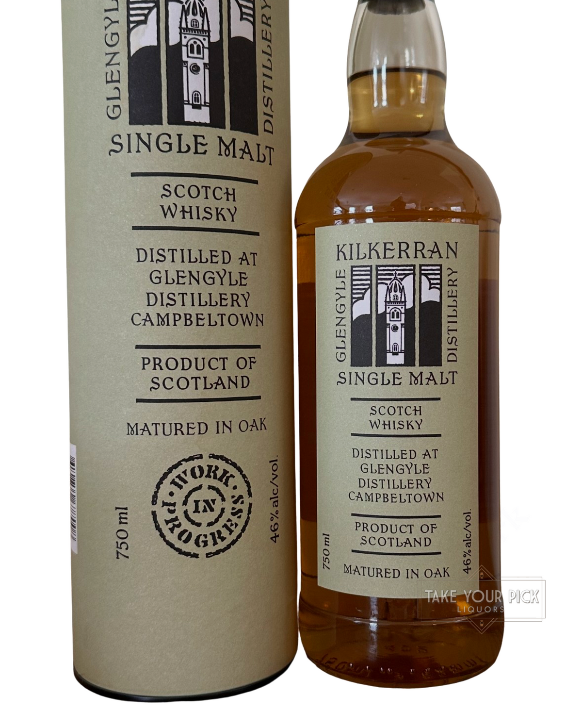 Glengyle Distillery Kilkerran Single Malt Scotch Whisky