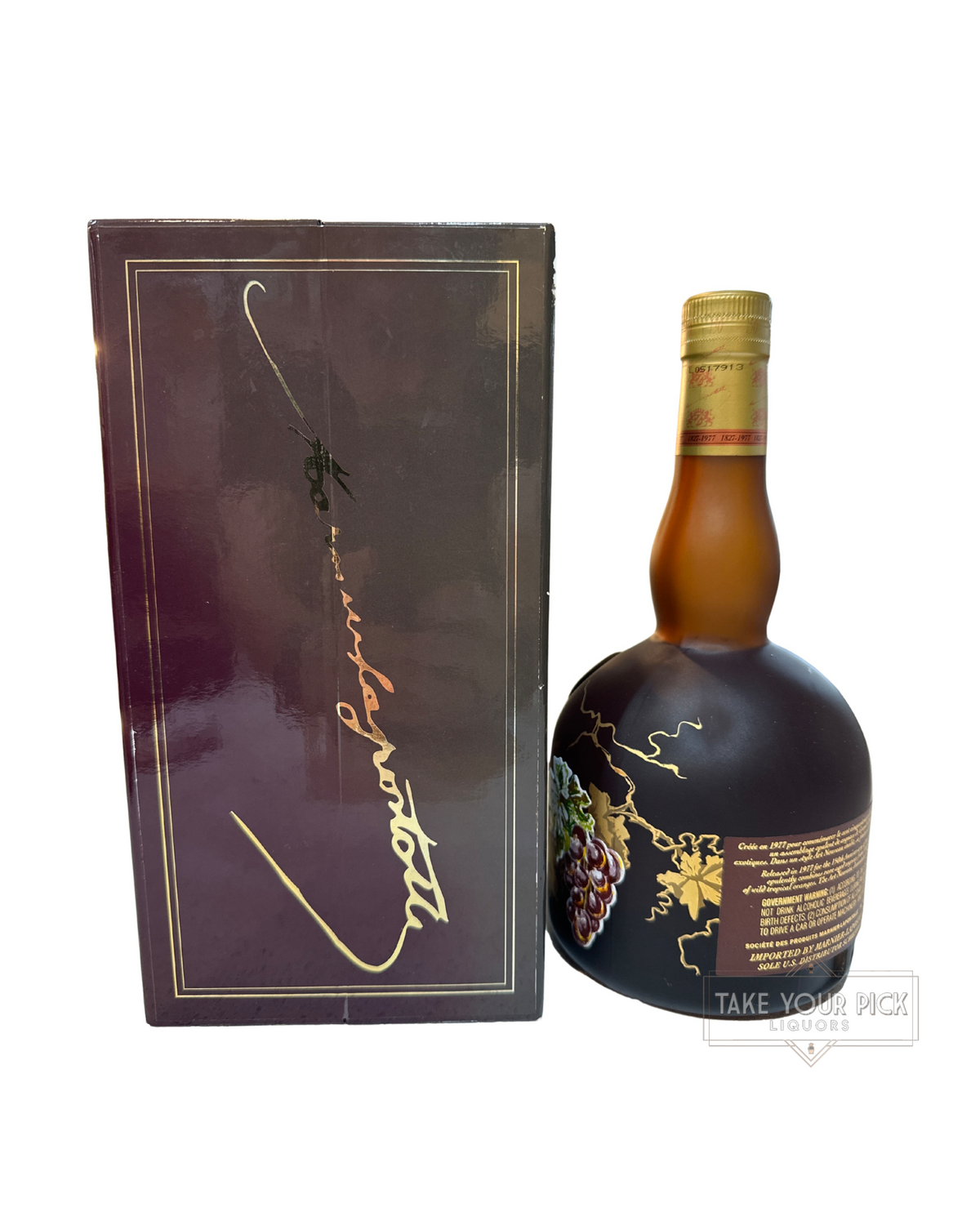 L0517913 Grand Marnier Cuvee du Cent Cinquantenaire 80 Proof 750ml