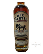 Old Carter Straight Rye Whiskey 116 Proof 750ml Batch 12