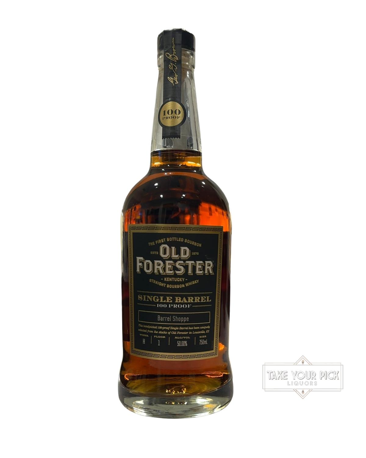 Old Forester Single Barrel (Barrel Shoppe) 100 Proof 750ml