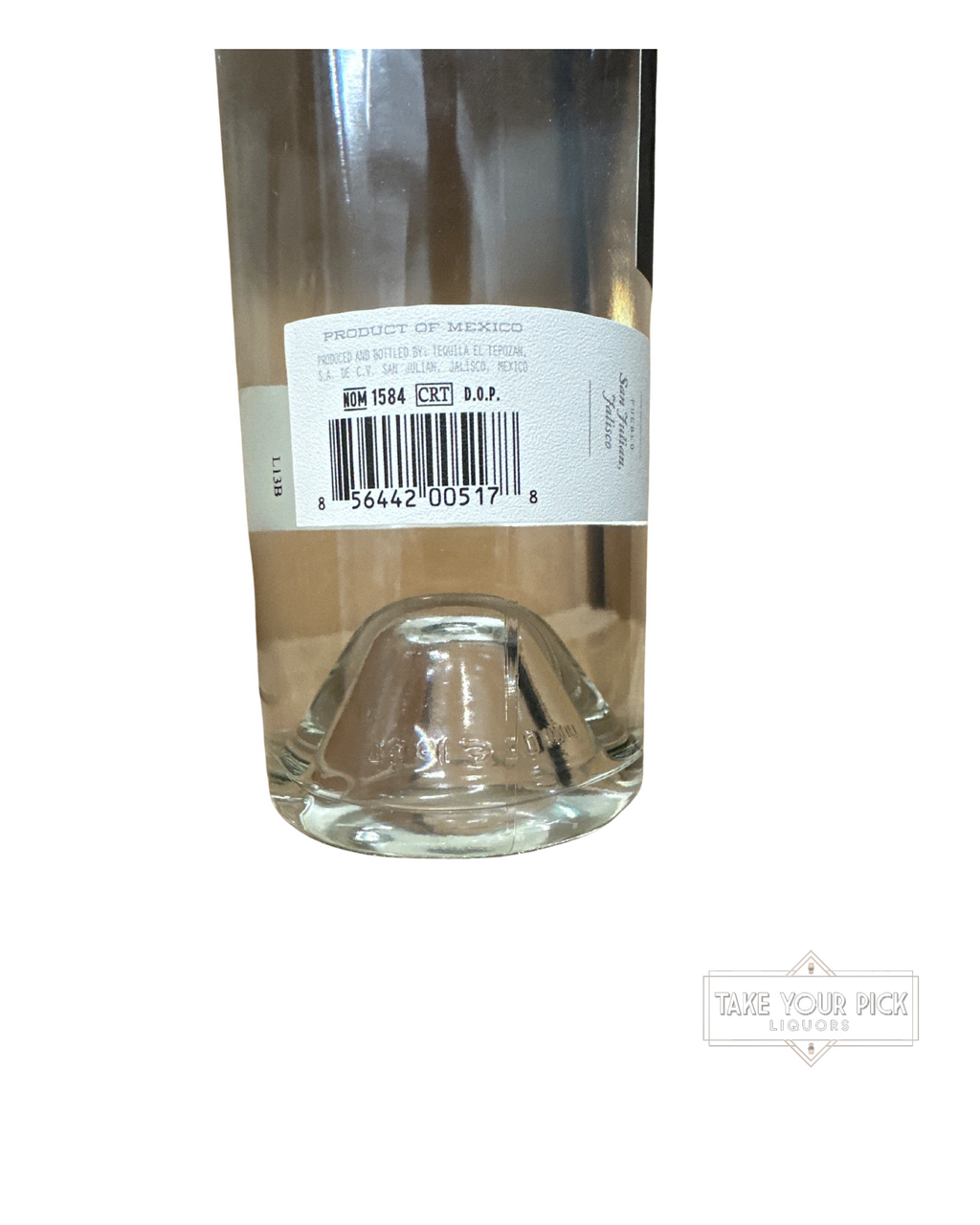PASOTE TEQUILA BLANCO 80 Proof 750ml