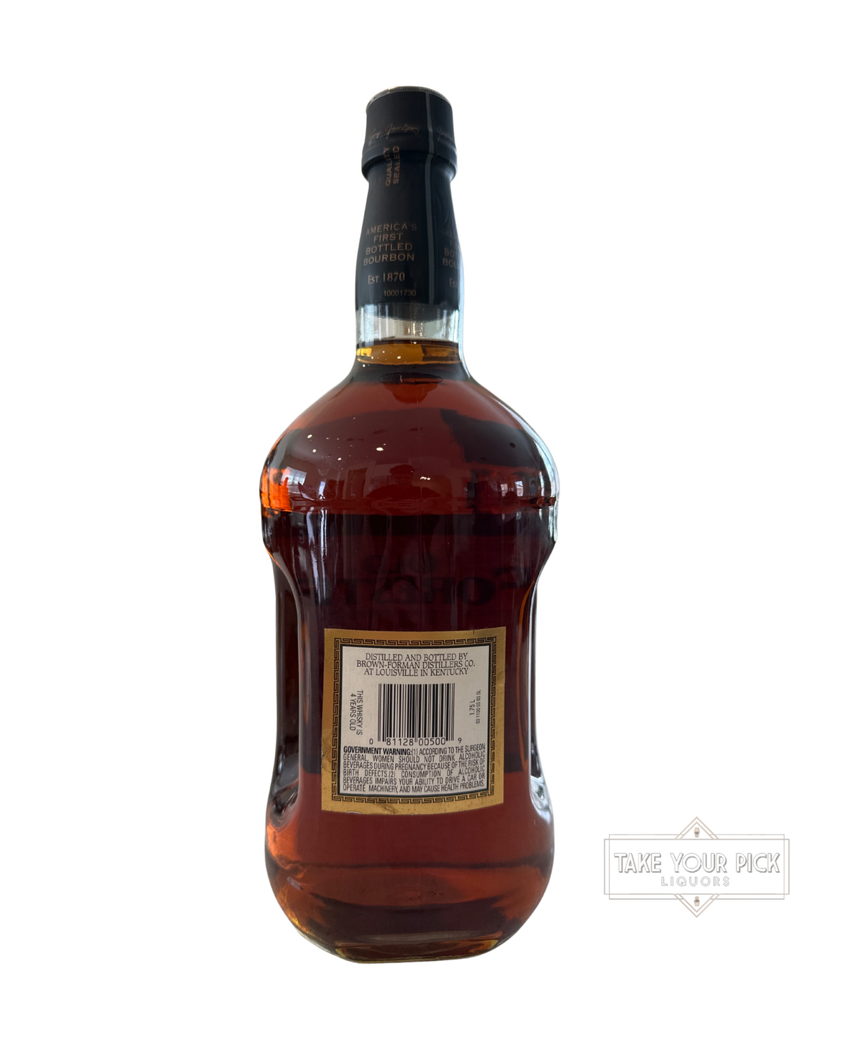 Prior to ‘03 Old Forester Kentucky Straight Bourbon Whisky 86 Proof 1750ml