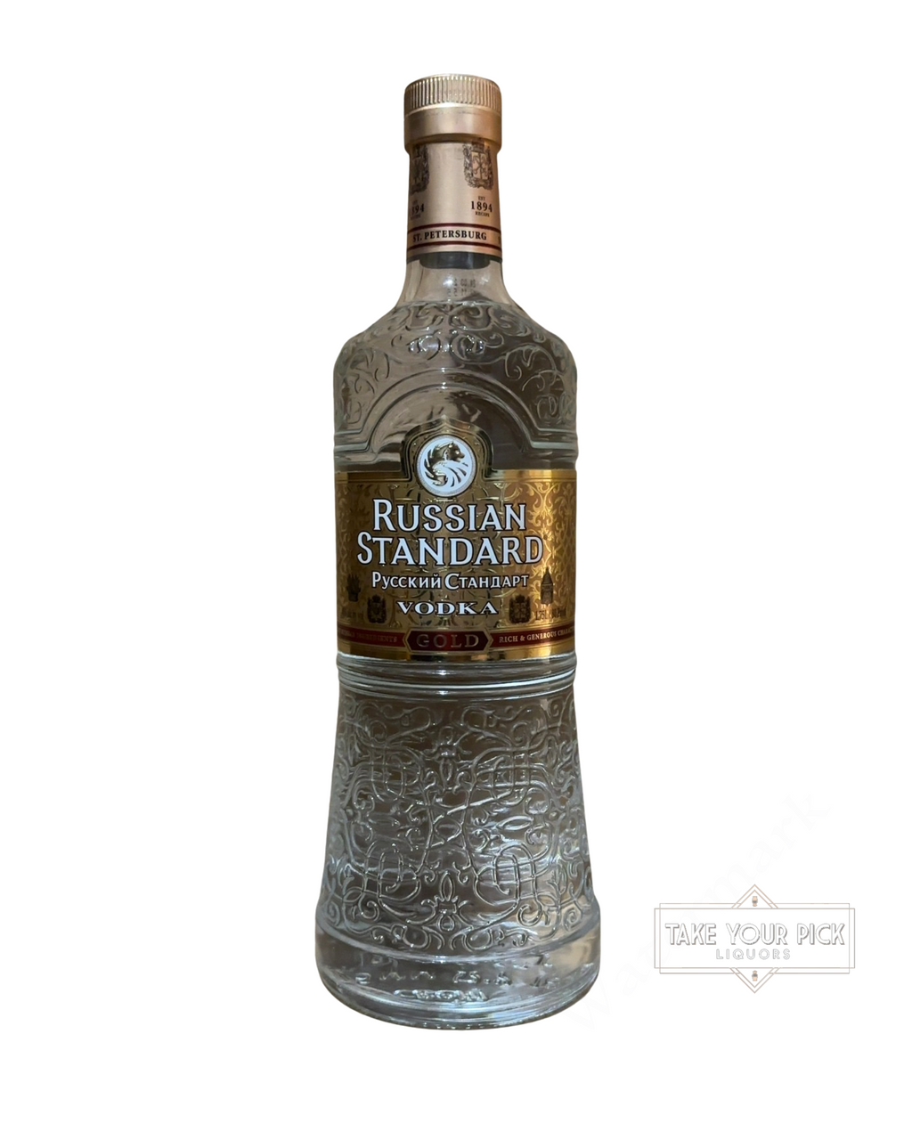 Russian Gold Vodka 80 Proof 750ml