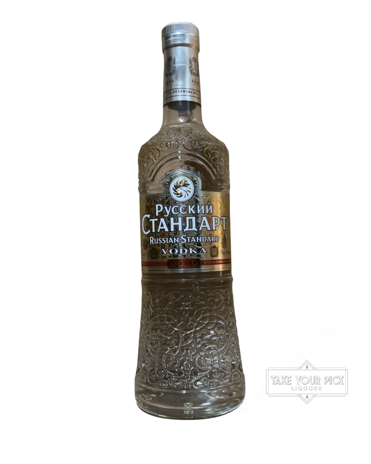 Russian Standard Vodka Gold 80 Proof 750ml