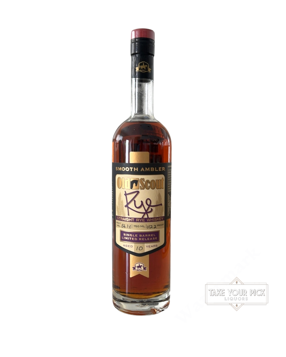Smooth Ambler Old Scout Rye Straight Rye Whiskey 112.2 Proof 750ml