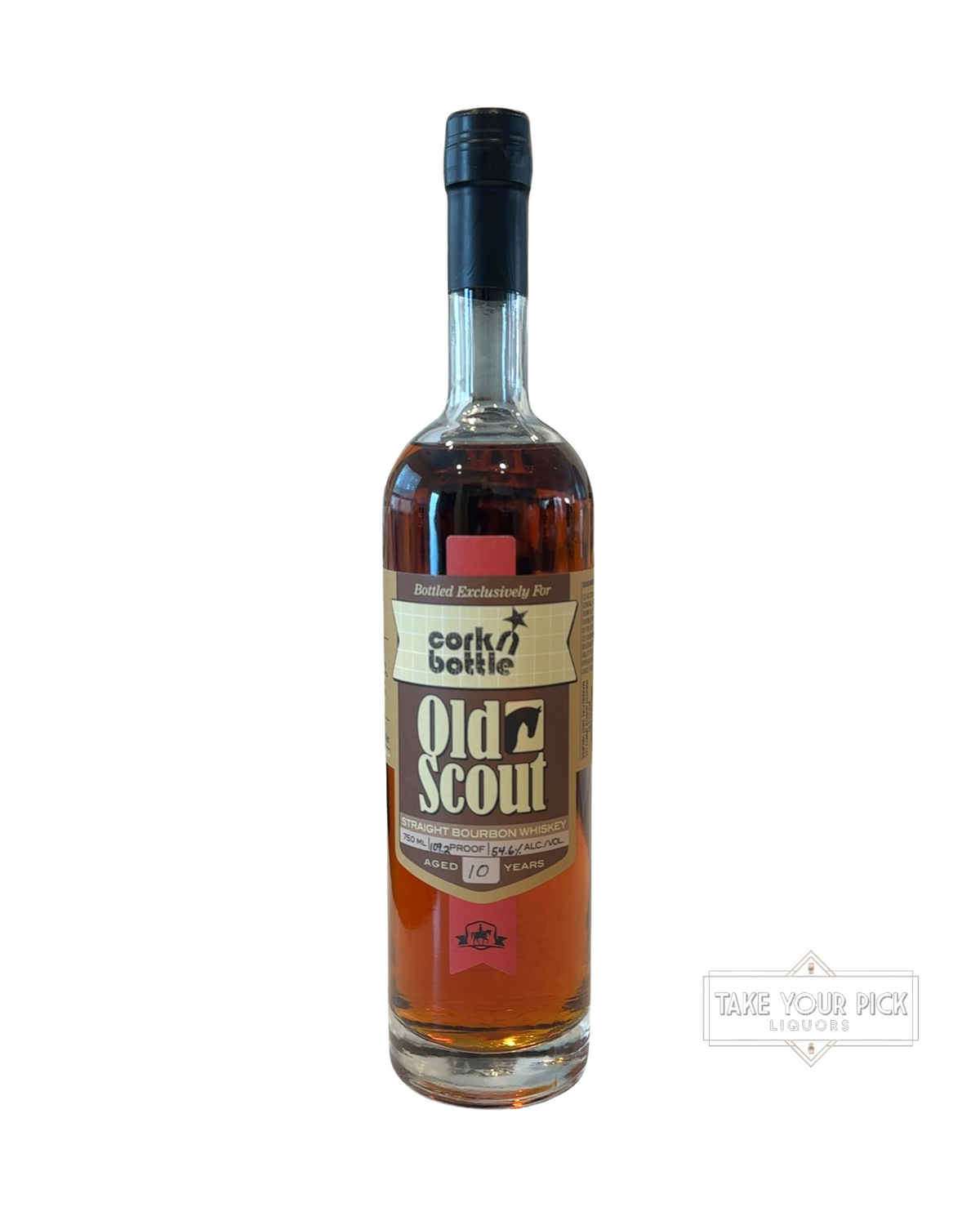 Smooth Ambler Old Scout 10 Year Single Barrel Select (Cork N Bottle) Bourbon 109.2 Proof 750ml