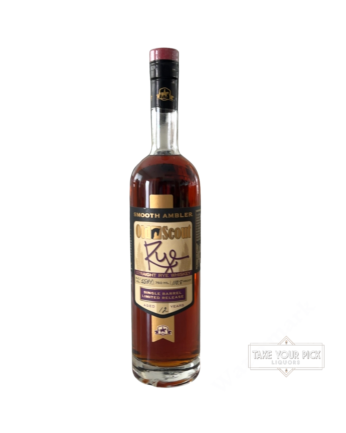 Smooth Ambler Old Scout Rye Straight Rye Whiskey 110.8 Proof 750ml