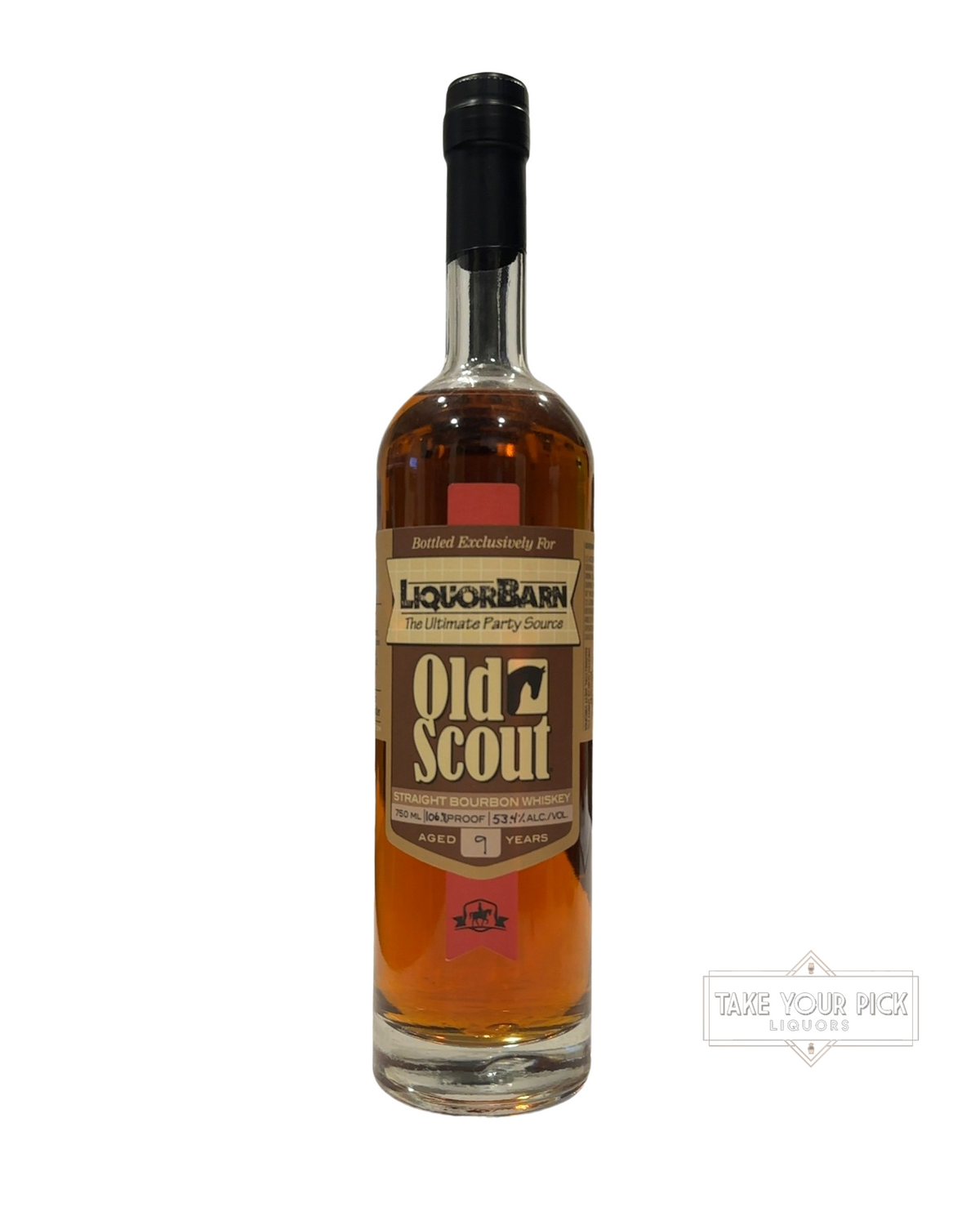 Smooth Ambler Old Scout LiquorBarn Straight Bourbon Whiskey 106.8 Proof 750ml