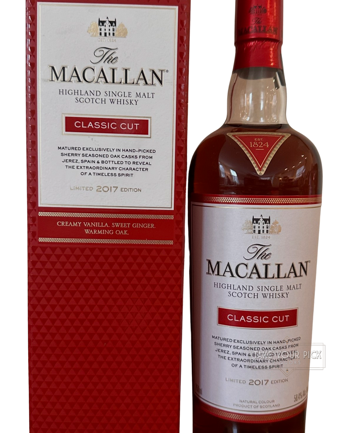 The Macallan Classic Cut Highland Single Malt Scotch Whisky 116.8 Proof
