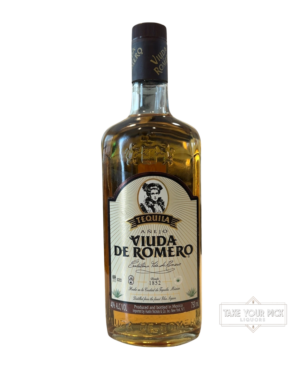Viuda de Romero Añejo Tequila 80 Proof 750ml