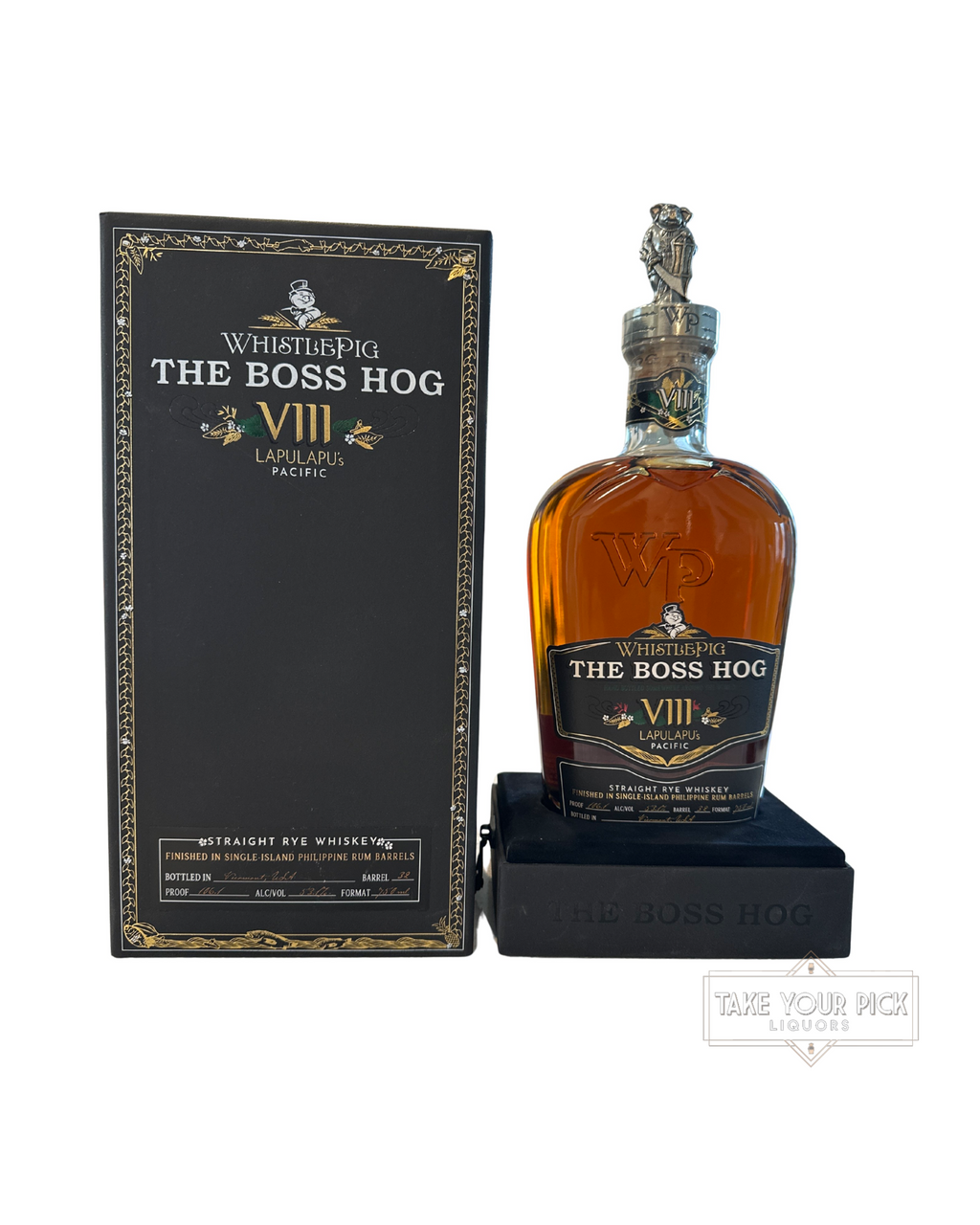 WhistlePig The Boss Hog VIII Lapulapu's Pacific 106.1 Proof