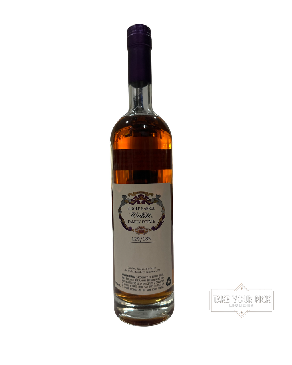 Willett 5 Year Single Barrel Bourbon (Astor Wine & Spirits #10517) 120.6 Proof 750ml
