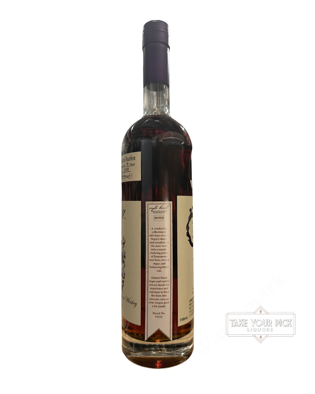 Willett 8 Year Single Barrel Bourbon (Jack Rose Trinidad Sour #5222) 142.4 Proof 750ml