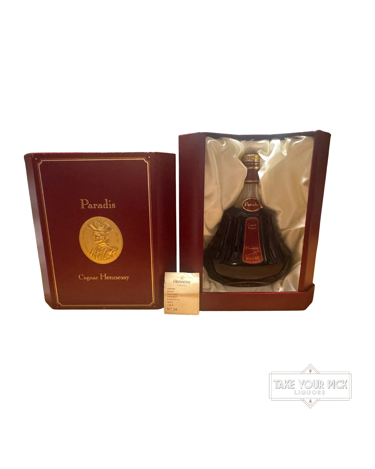 1980's Hennessy Paradis Unknown Spirit 80 Proof 700ml