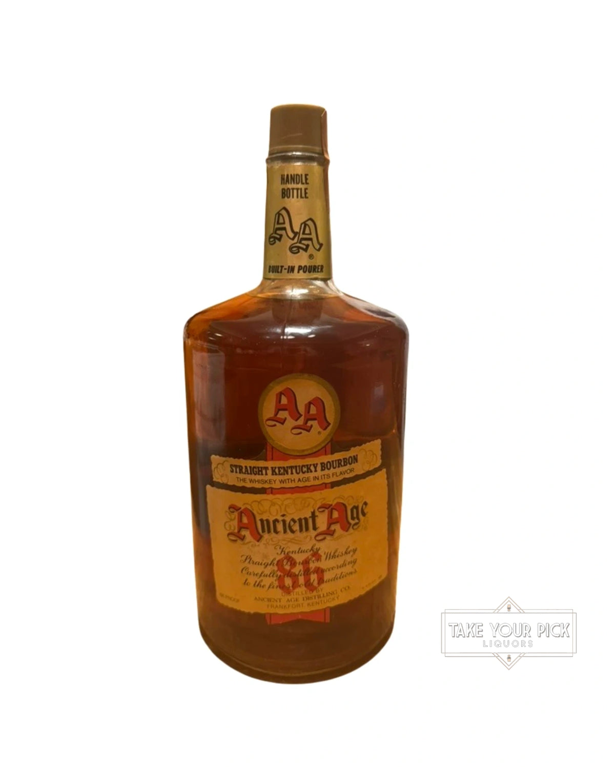 Ancient Age 86 Proof 1980's 1750ml
