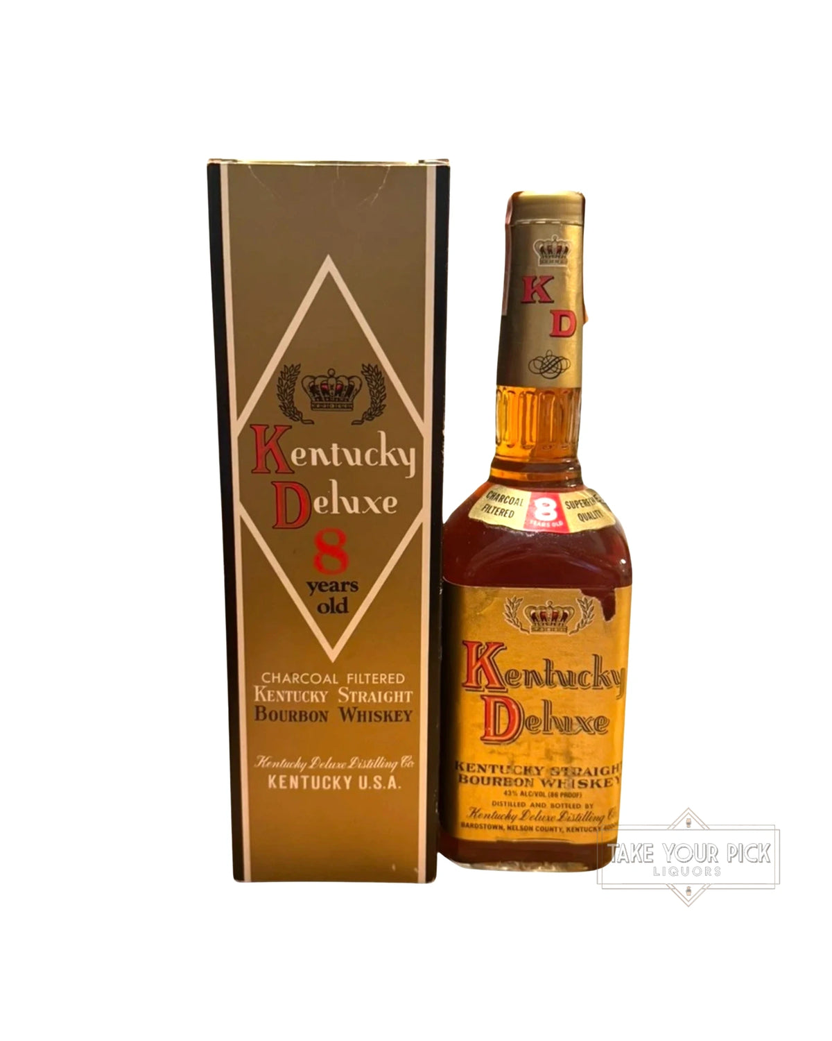 1991 Kentucky Deluxe Distilling Co Kentucky Deluxe 86 Proof 750ml
