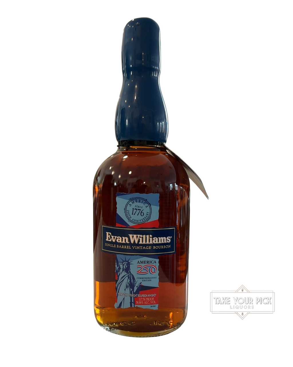 2026 Evan Williams Single Barrel Vintage Bourbon 117.7 Proof 750ml