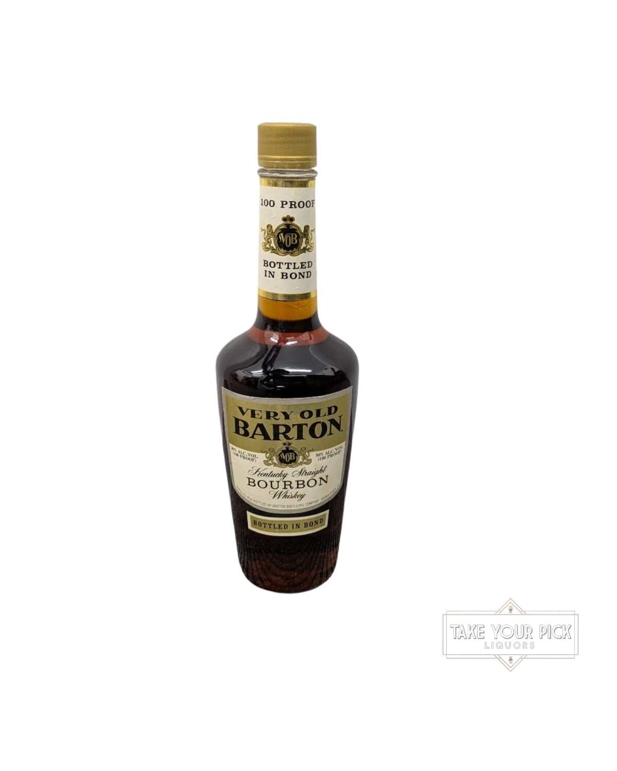 1990 Barton Distilling Company Very Old Barton Kentucky Straight Bourbon Whiskey 100 Proof 750ml