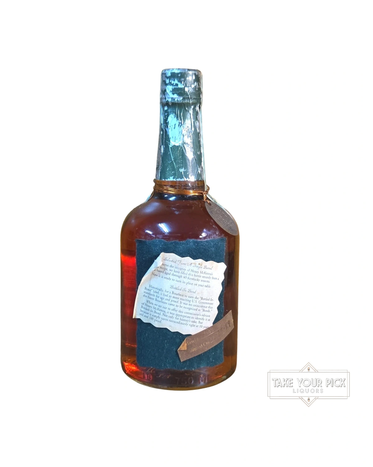 1989 Henry McKenna Single Barrel Bottled-In-Bond 100 Proof 750ml