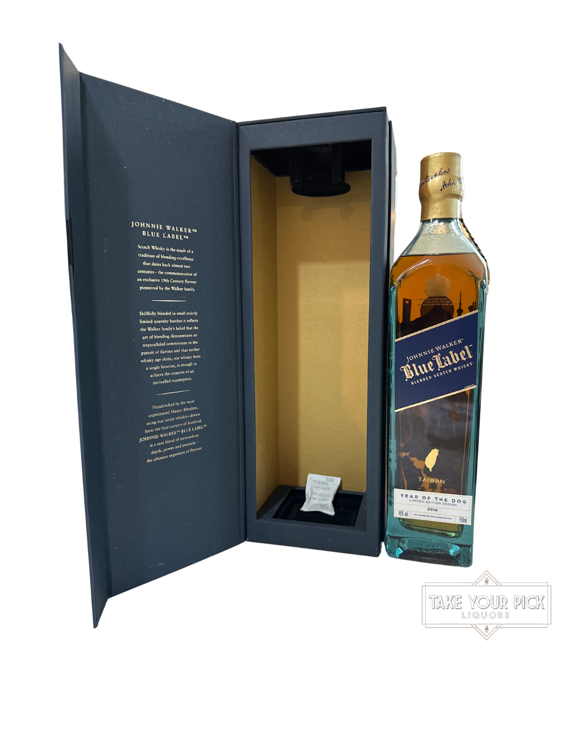 2018 Johnnie Walker Blue Label Year of the Dog 92 Proof 750ml