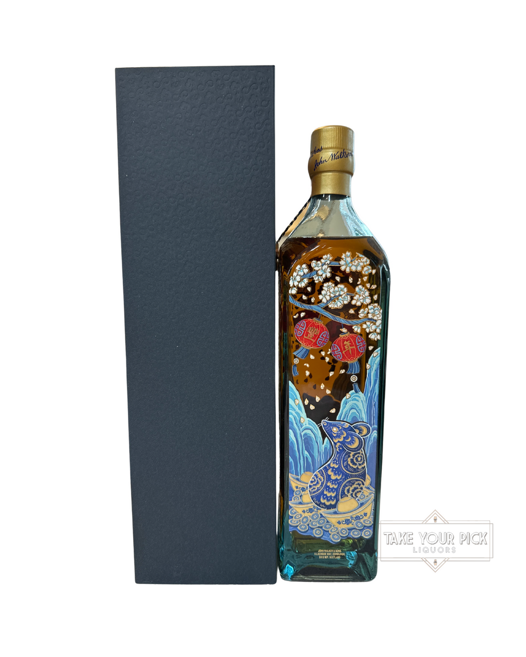 2020 Johnnie Walker Blue Label Year of the Rat 80 Proof 1.0 Liter