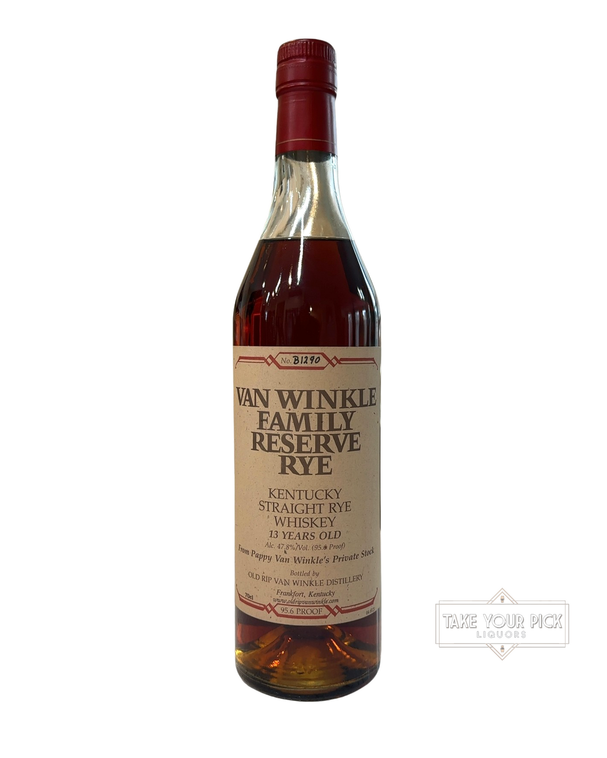 2011 Van Winkle Family Reserve Rye 13 Year Old Rip Van Winkle Distillery 95.6 Proof 95.6 Proof 700ml