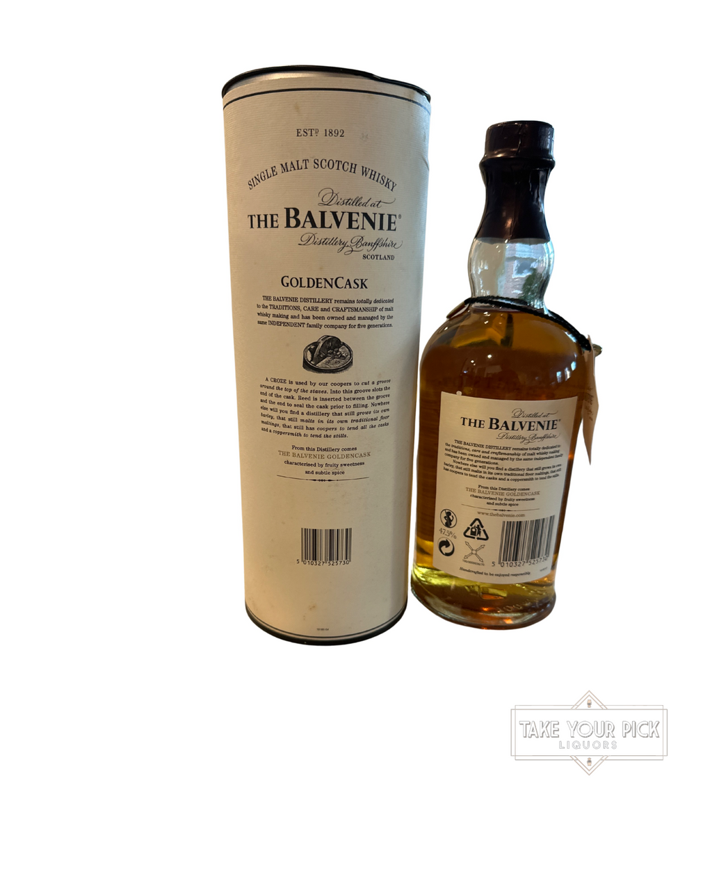 2009 The Balvenie GoldenCask 14 Years 95 Proof 95 Proof 700ml