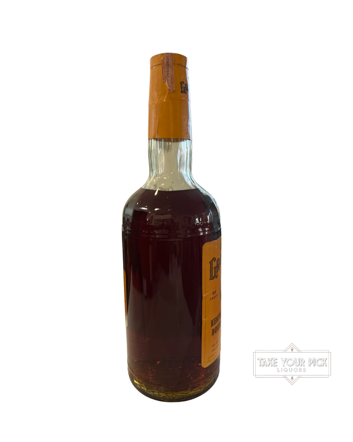 1967 The Old Grand-Dad Distillery Kentucky Straight Bourbon Whiskey 86 Proof 1.0 Gallon 86 Proof 3785ml