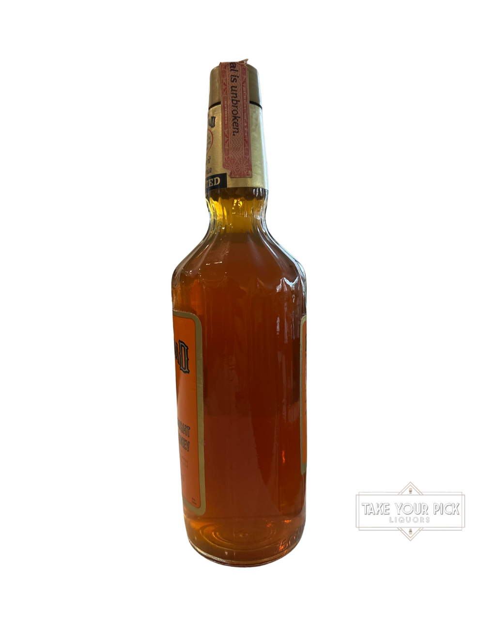 1984 The Old Grand-Dad Distillery Kentucky Straight Bourbon Whiskey 80 Proof 750ml