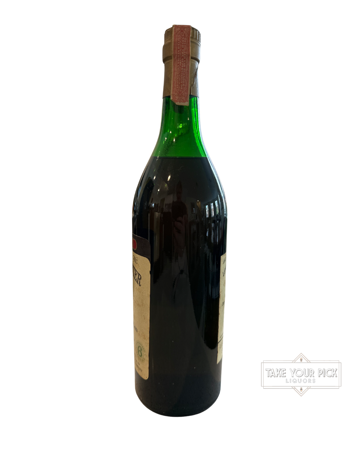 70's 1970's Old Lewis Hunter Distillery Kentucky Straight Bourbon Whiskey 86 Proof 1.0 Liter 86 Proof 1000ml