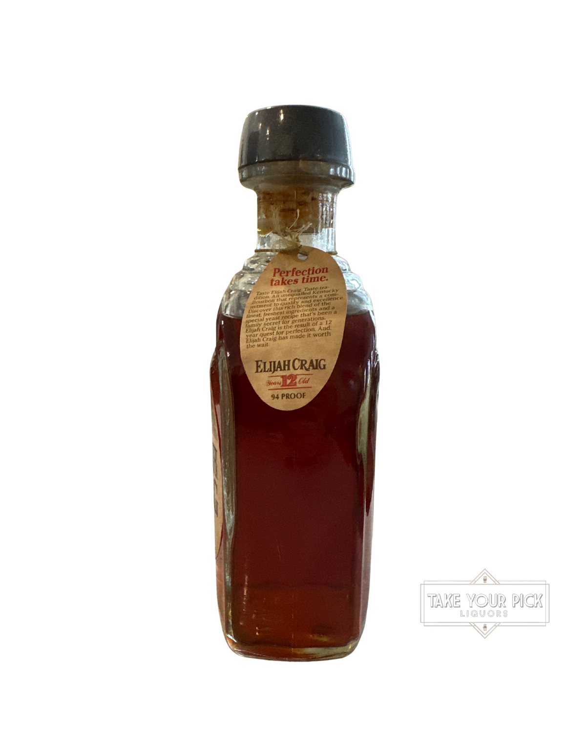 1996 Elijah Craig 12 Years Old Kentucky Straight Bourbon Whiskey 94 Proof 750ml