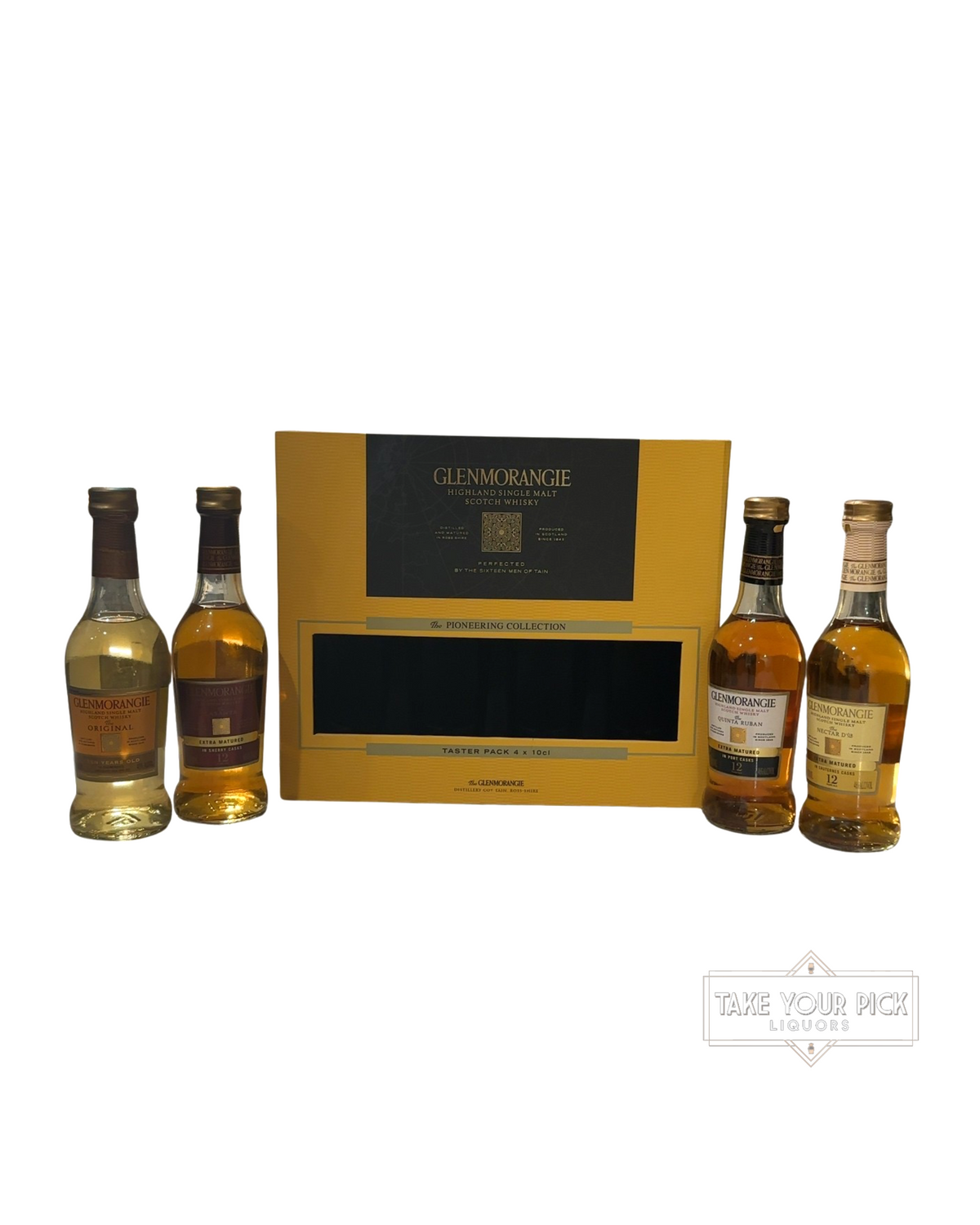 Unknown Glenmorangie The Pioneering Collection Taster Pack 80 Proof 100ml x 4 92 Proof 100ml