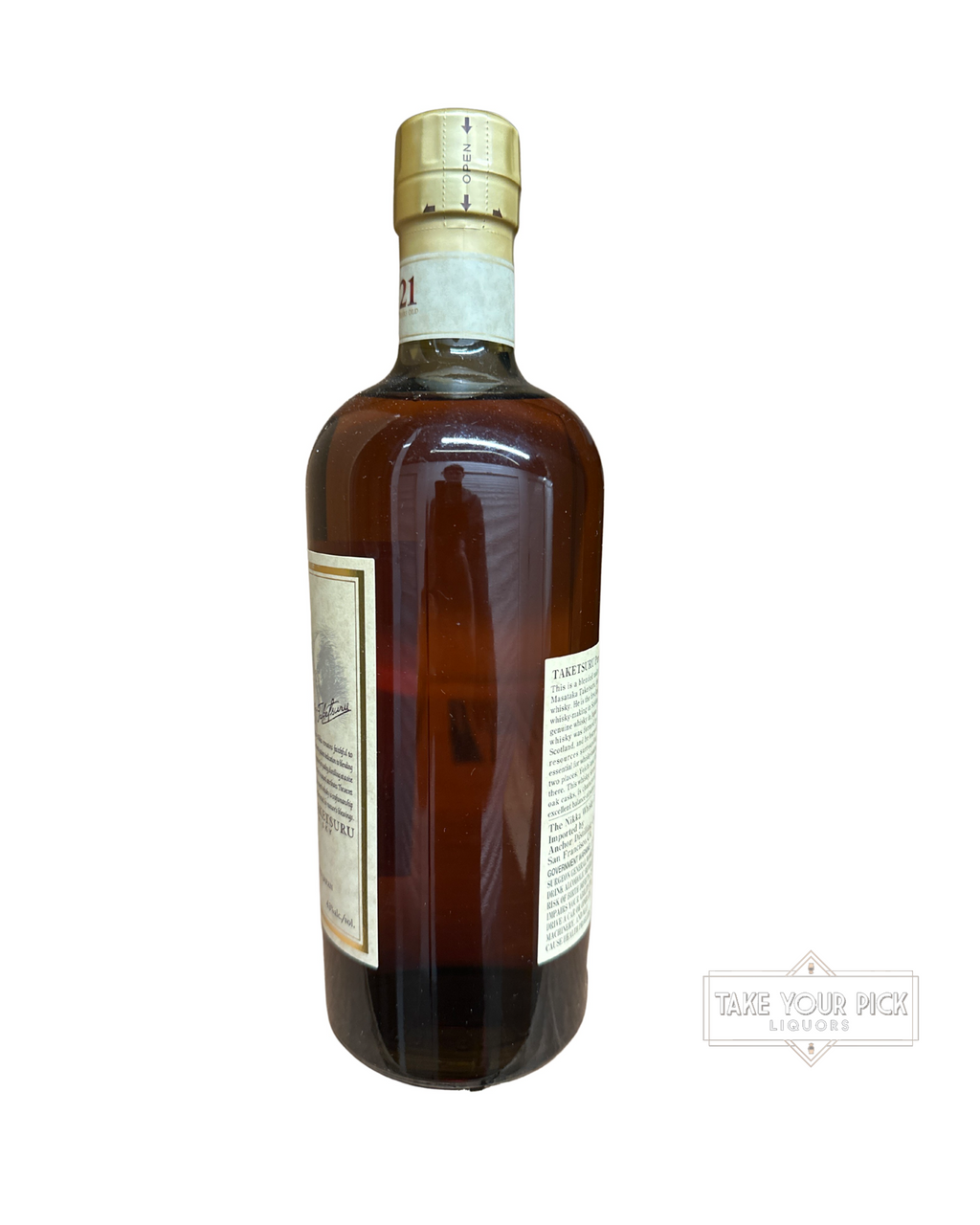 Unknown Nikka 21 Year Taketsuru Pure Malt Whisky 86 Proof 86 Proof 750ml