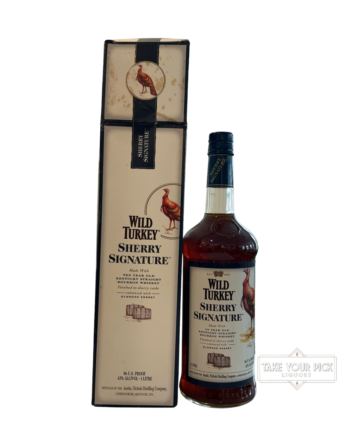 2004 Wild Turkey Austin Nichols Sherry Signature 86 Proof 1.0 Liter 86 Proof 1000ml
