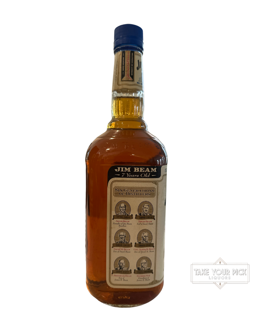 2004 Jim Beam Celebrating 7 Championships University of Kentucky Straight Bourbon Whiskey 80 Proof 1.0 Liter 80 Proof 1000ml